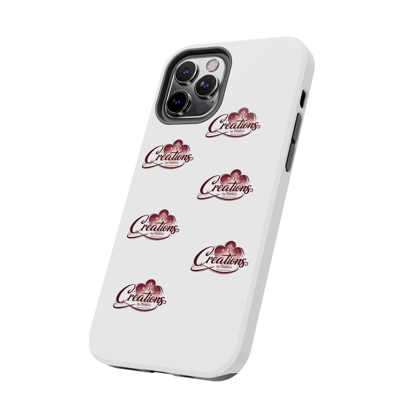 Logo Pattern Tough Phone Case — Creations Repeat Design
