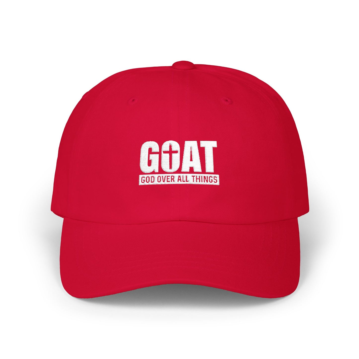GOAT Dad Cap – Embroidered "GOAT" Retro Baseball Hat for Men, Fathers & Athletes