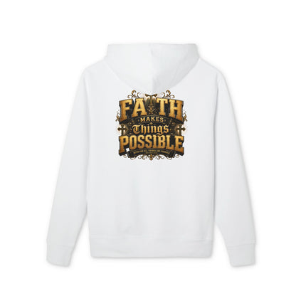Faith Makes Things Possible Hoodie — Inspirational Christian Pullover