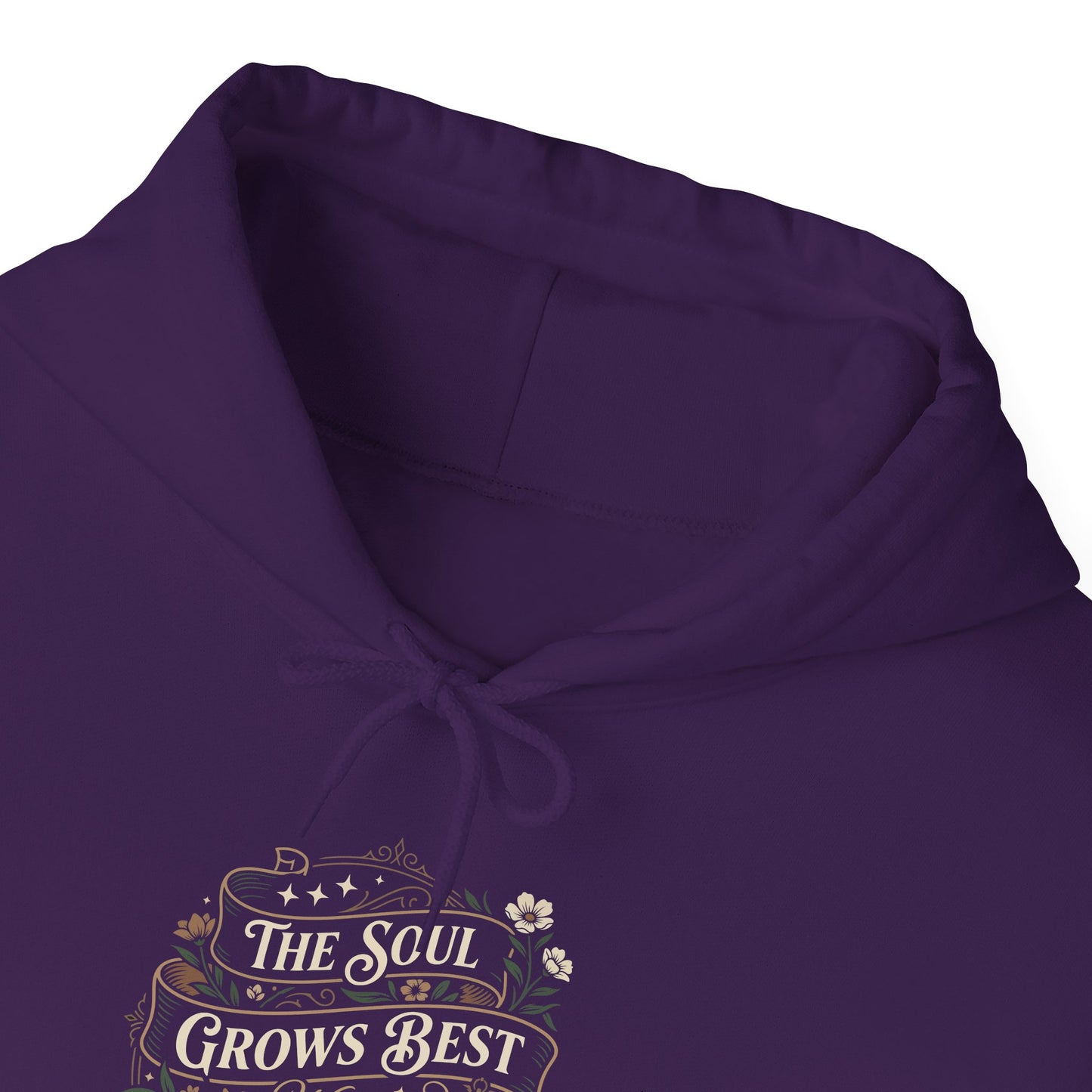 The Soul Grows Best Without an Audience Hoodie
