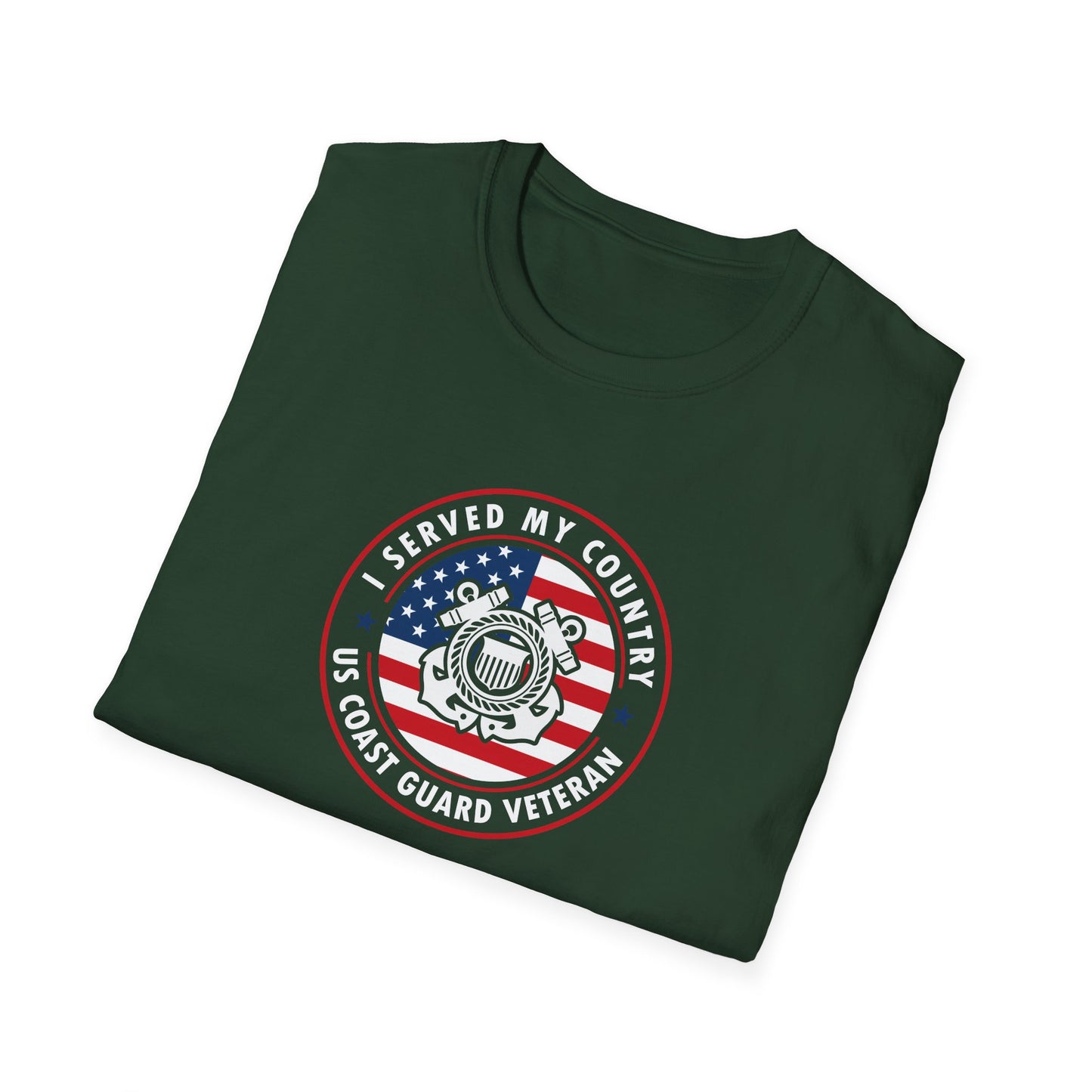 I Served My Country US Coast Guard Veteran T-Shirt