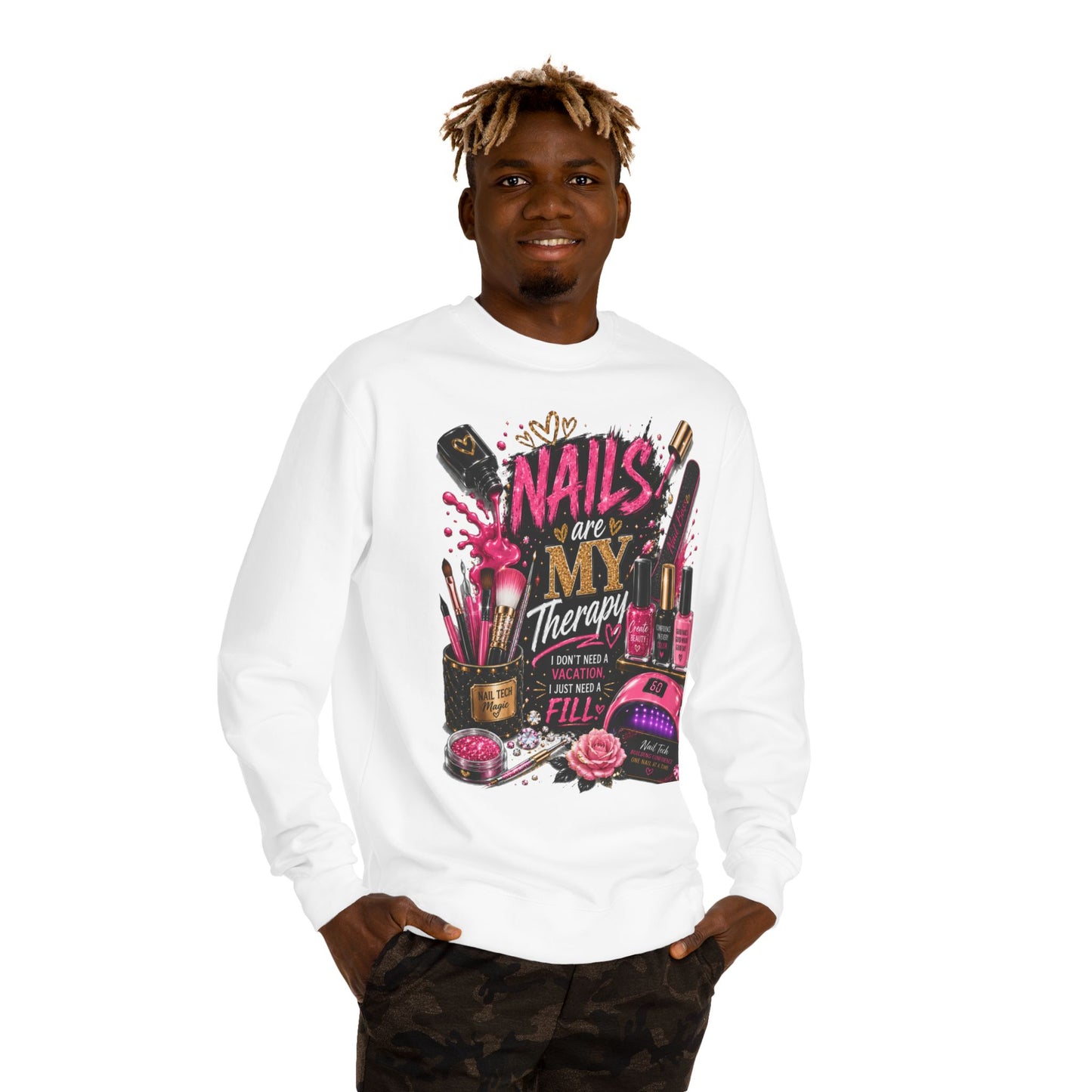 Nails Are My Therapy Sweatshirt