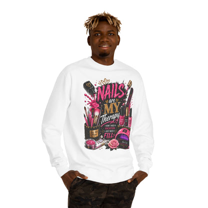 Nails Are My Therapy Sweatshirt