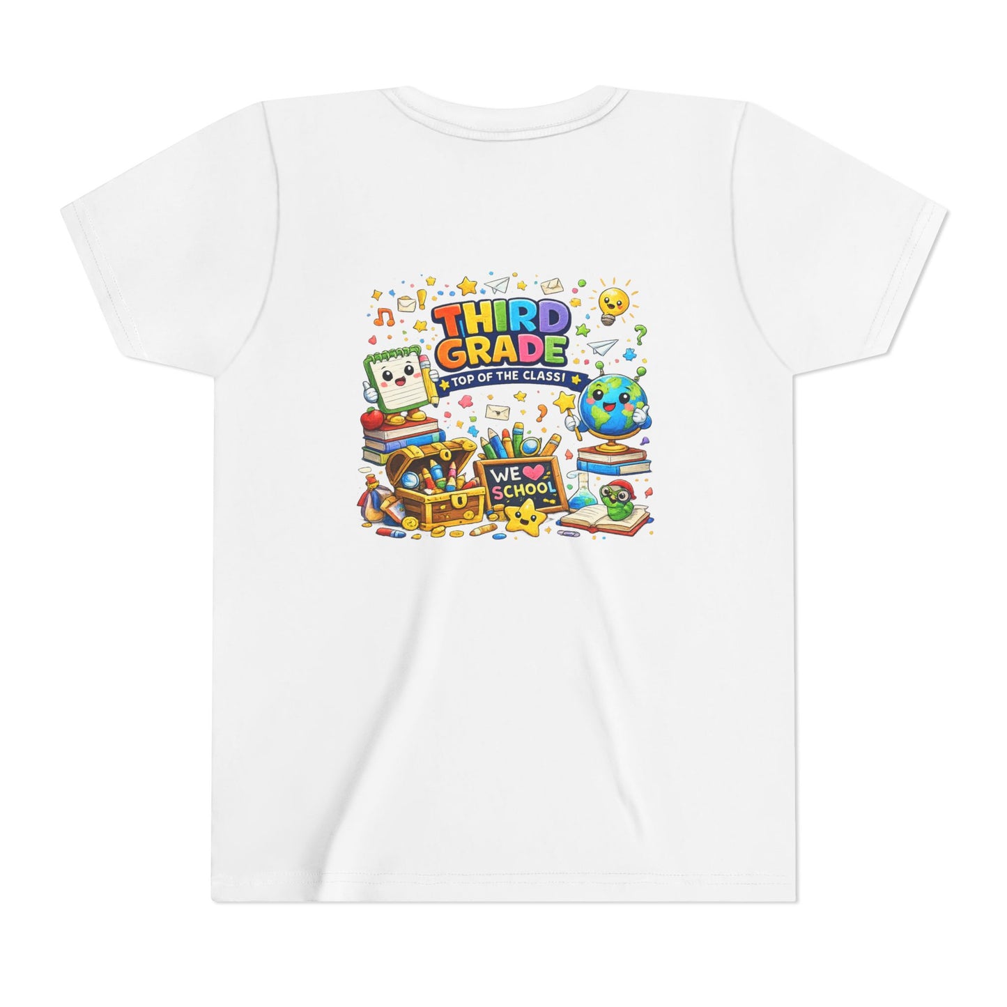 Third Grade Kids Tee — "Third Grade Out of the Classroom" Back-to-School Youth Shirt