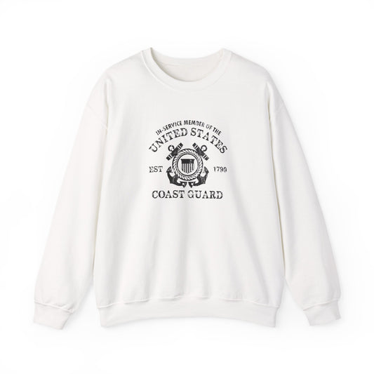 In-Service Member of the United States EST 1790 Coast Guard Sweatshirt