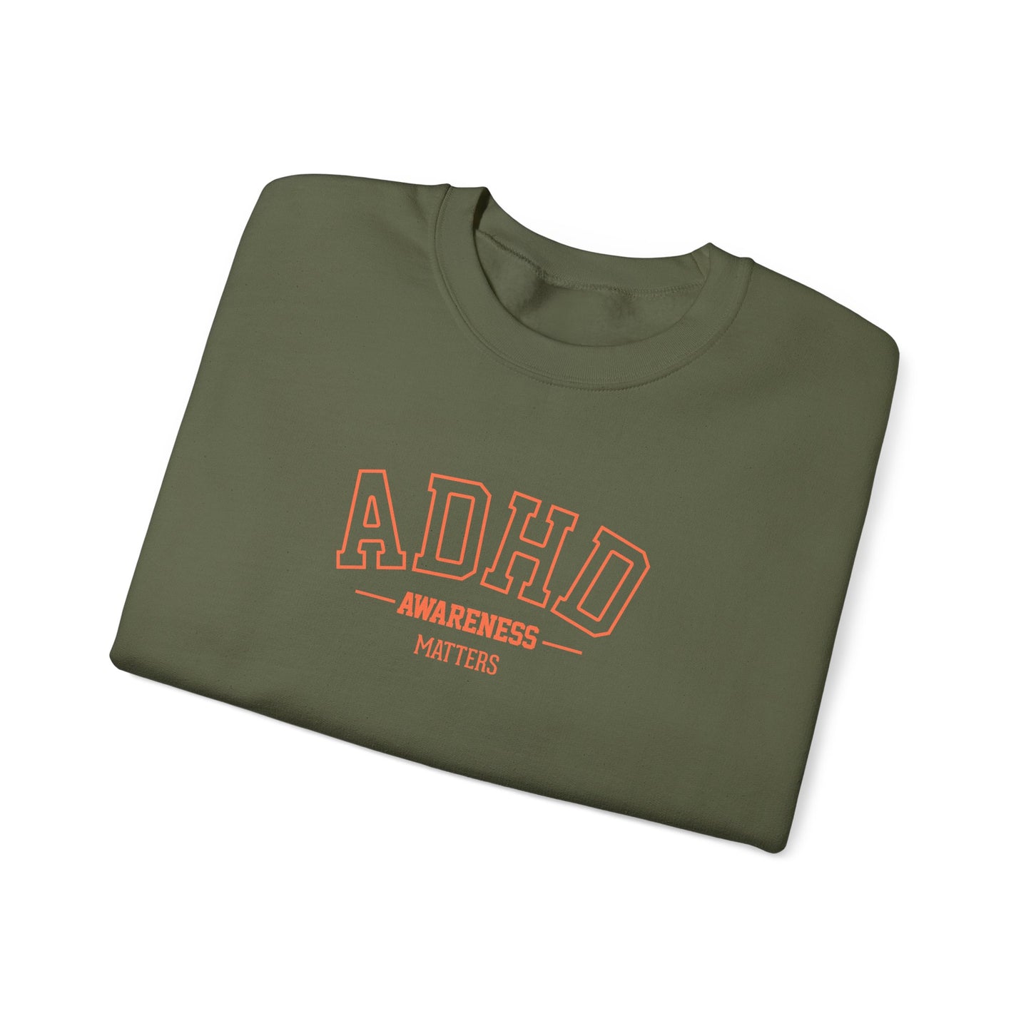ADHD Awareness Crewneck Sweatshirt