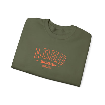 ADHD Awareness Crewneck Sweatshirt