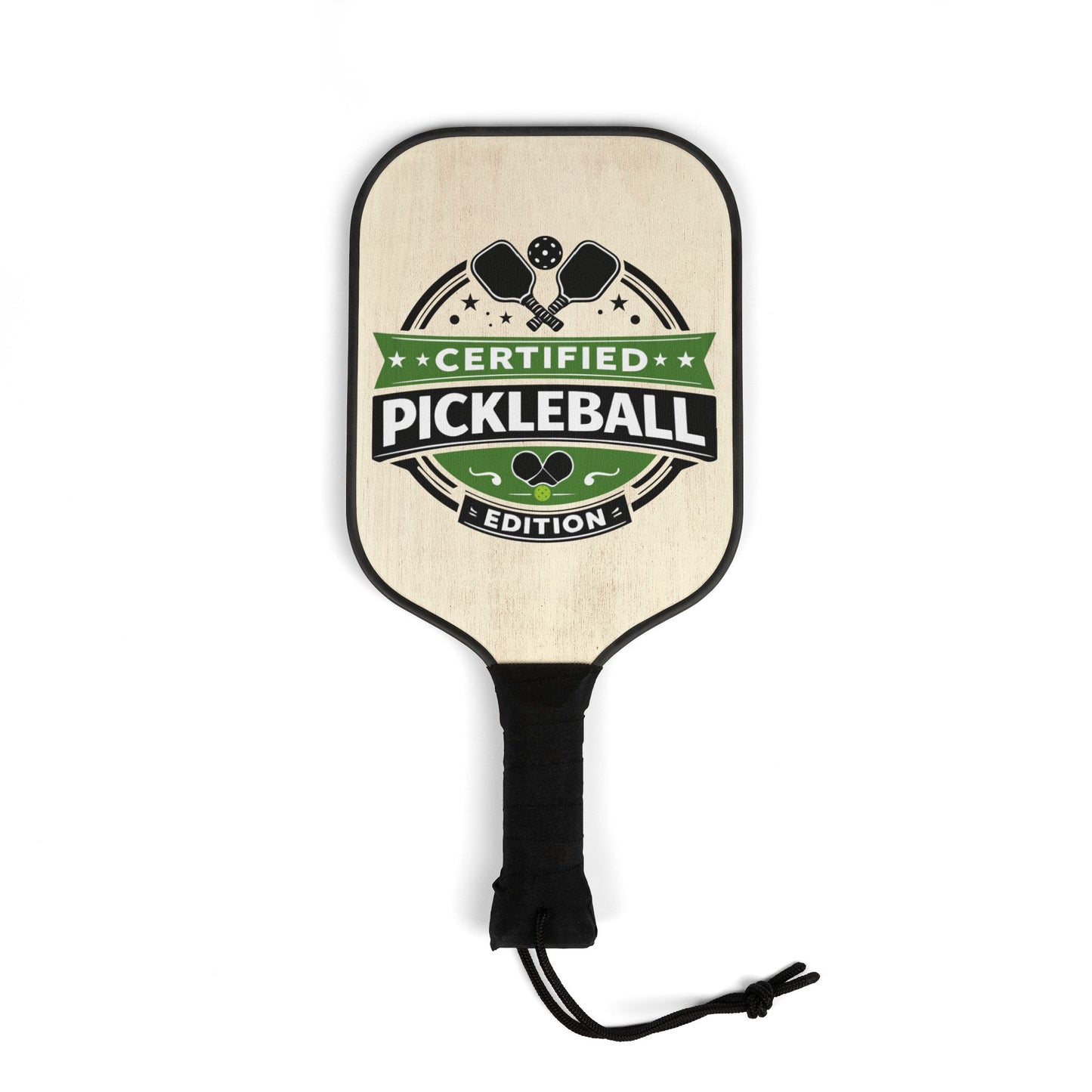 Pickleball Paddle Set - "Certified Pickleball Edition" with Balls