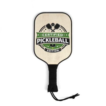 Pickleball Paddle Set - "Certified Pickleball Edition" with Balls