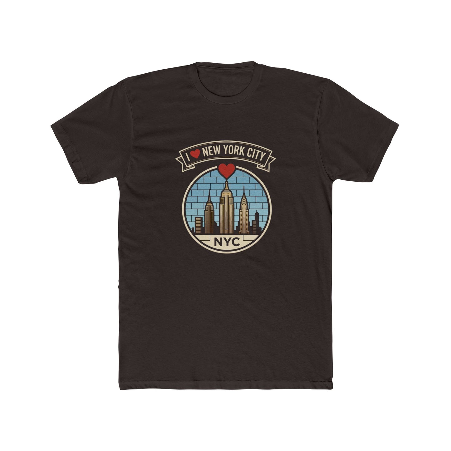 NYC Skyline T-Shirt — I  New York City Graphic Tee
