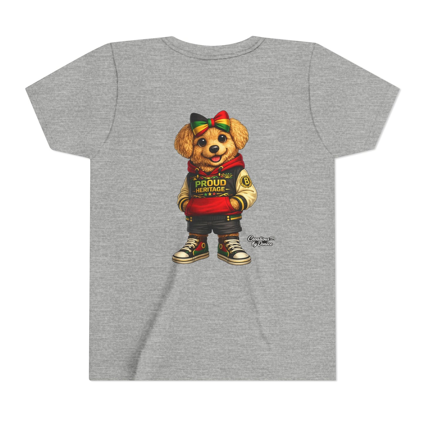 Kids Rasta Bear 'Proud Heritage' Tee