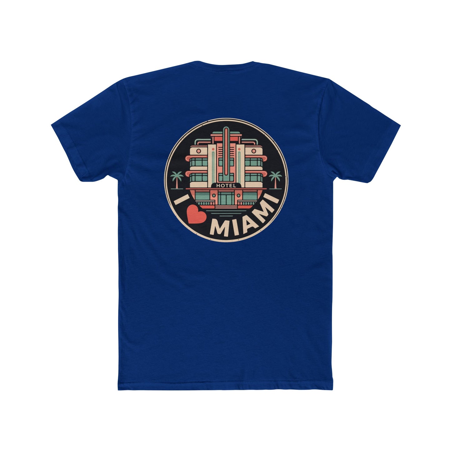 Miami Art Deco T‑Shirt — I  Miami Retro Travel Tee