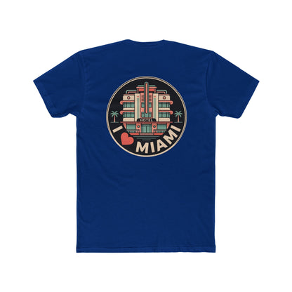 Miami Art Deco T‑Shirt — I  Miami Retro Travel Tee