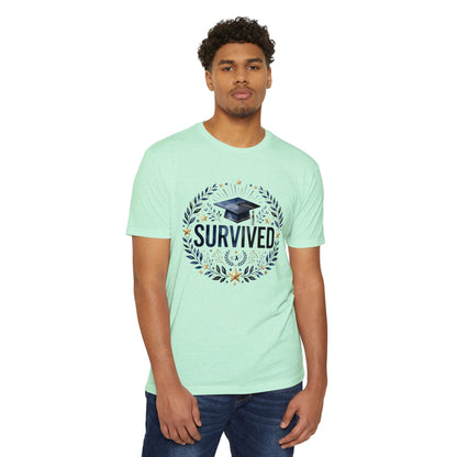 Survived Graduation Cap T-Shirt