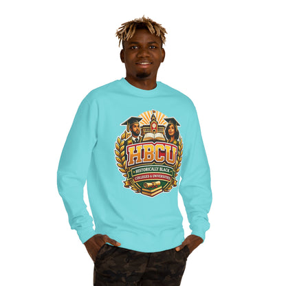 HBCU Crest Sweatshirt — Historically Black Colleges & Universities Crewneck