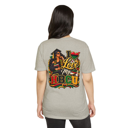 I Love My HBCU T-Shirt — Black Graduate Pride Graphic Tee