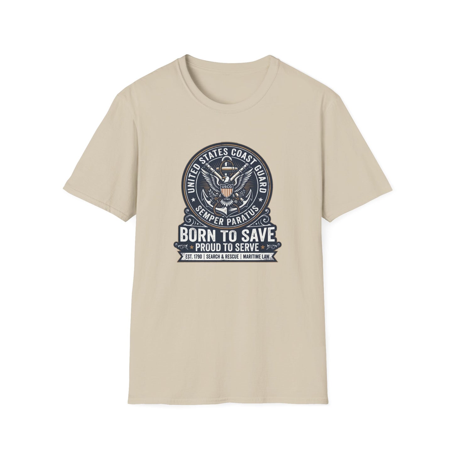Coast Guard 'Born to Save' T-Shirt