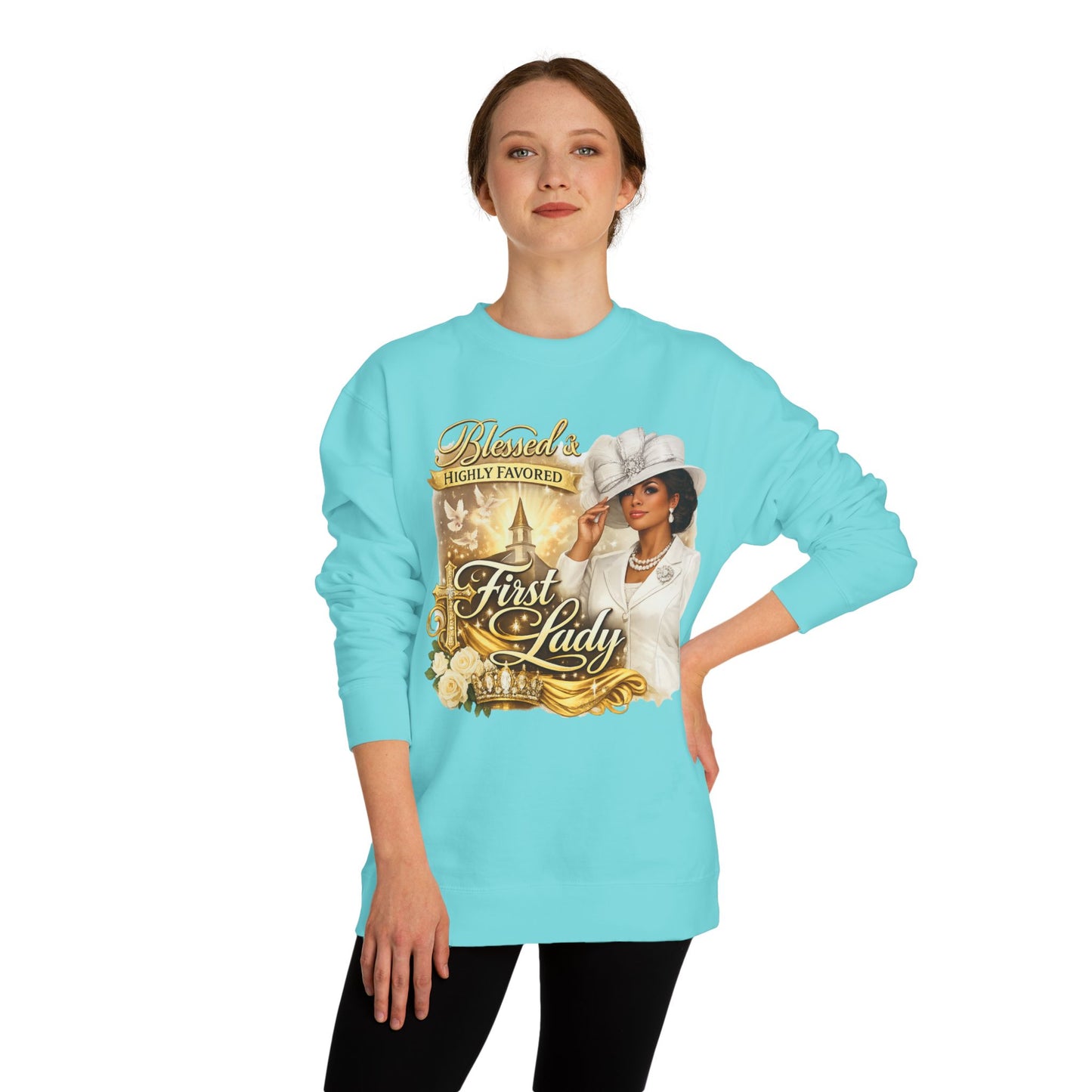 First Lady 'Blessed & Highly Favored' Sweatshirt