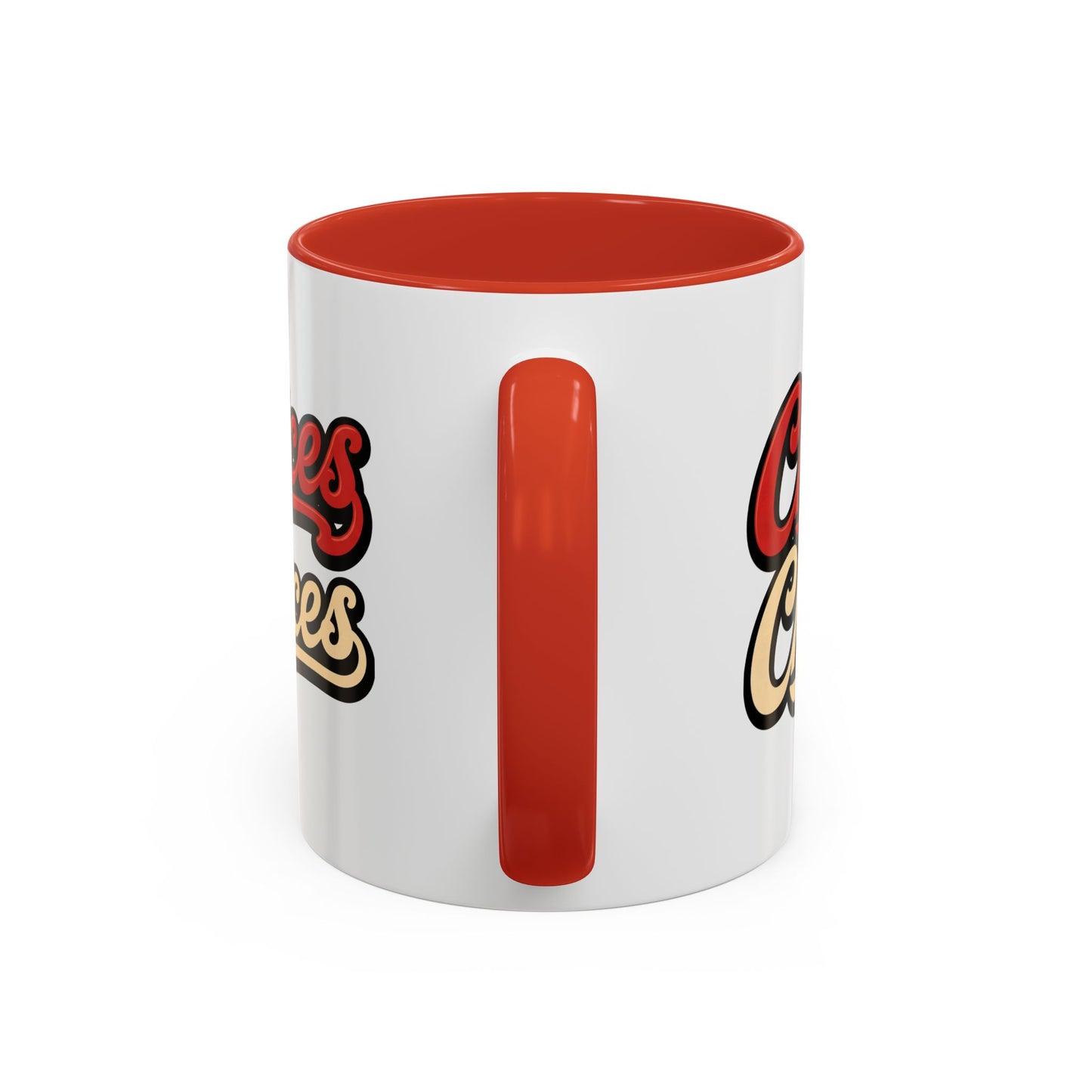 Choices Retro Accent Coffee Mug — Vintage Script 11/15oz