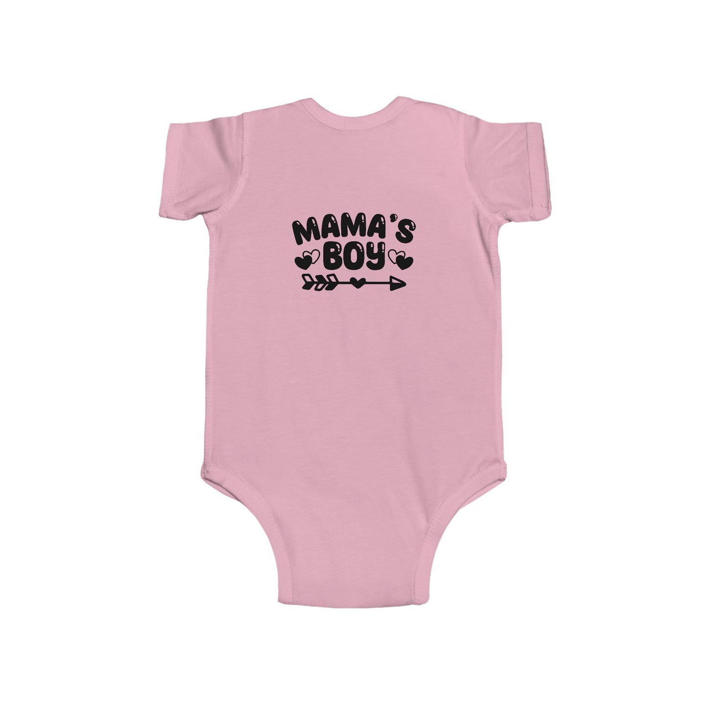 Mama's Boy Infant Bodysuit – Cute Arrow & Paw Print Baby Onesie