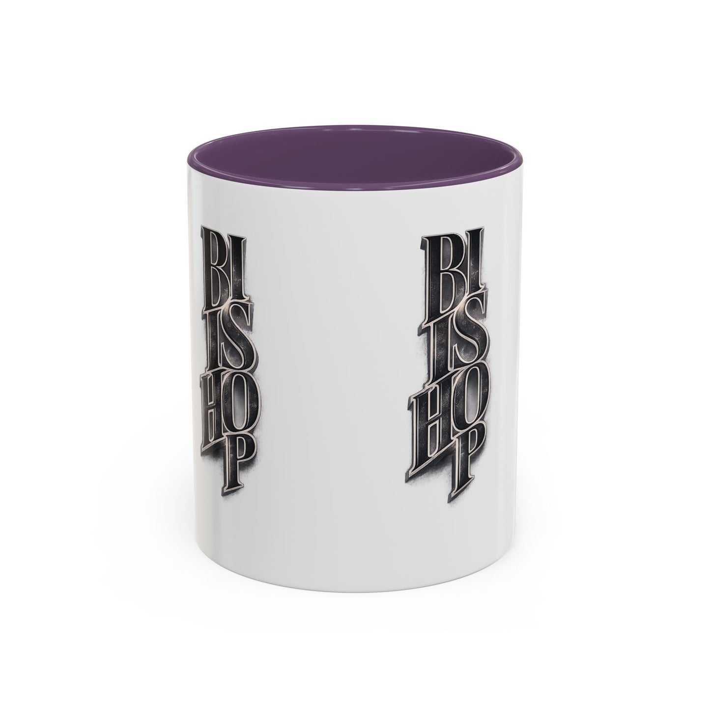 Bishop Vertical Logo Accent Coffee Mug — 11/15oz