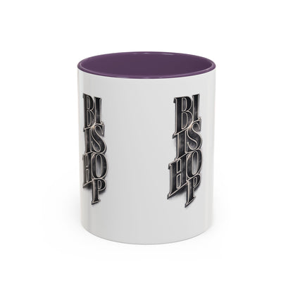 Bishop Vertical Logo Accent Coffee Mug — 11/15oz