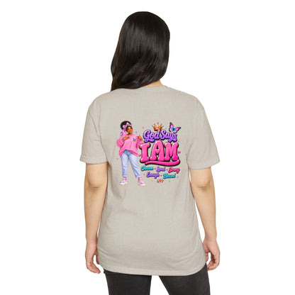 God Says I Am Tee — Inspirational Christian Graphic T-Shirt