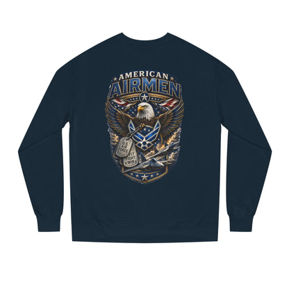 American Airmen Eagle Sweatshirt — Patriotic Air Force Crewneck