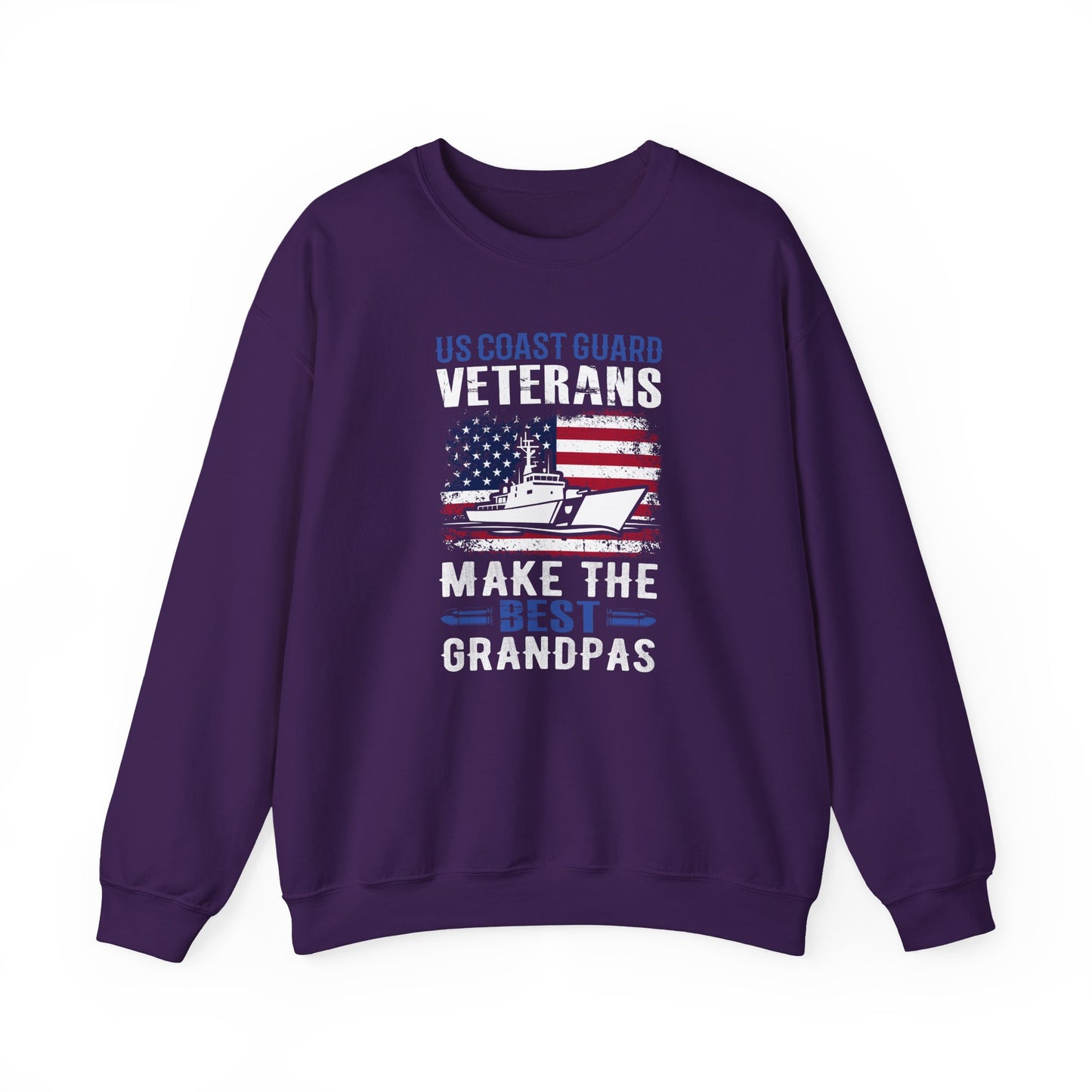 U.S. Coast Guard Veterans Make the Best Grandpas  Sweatshirt