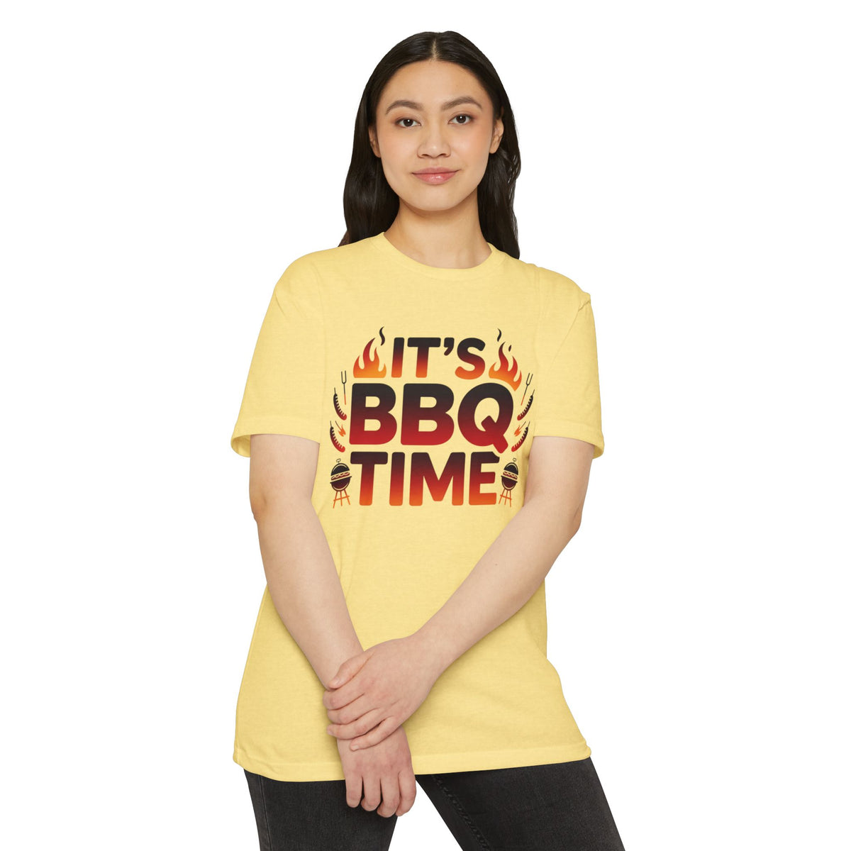 It’s BBQ Time T-Shirt — Grilling Graphic Tee for BBQ Lovers