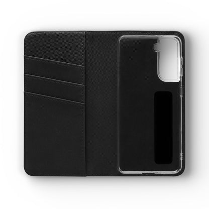 Christian Floral Phone Flip Case — "Jesus Saves" & Inspirational Scripture Wallet Cover