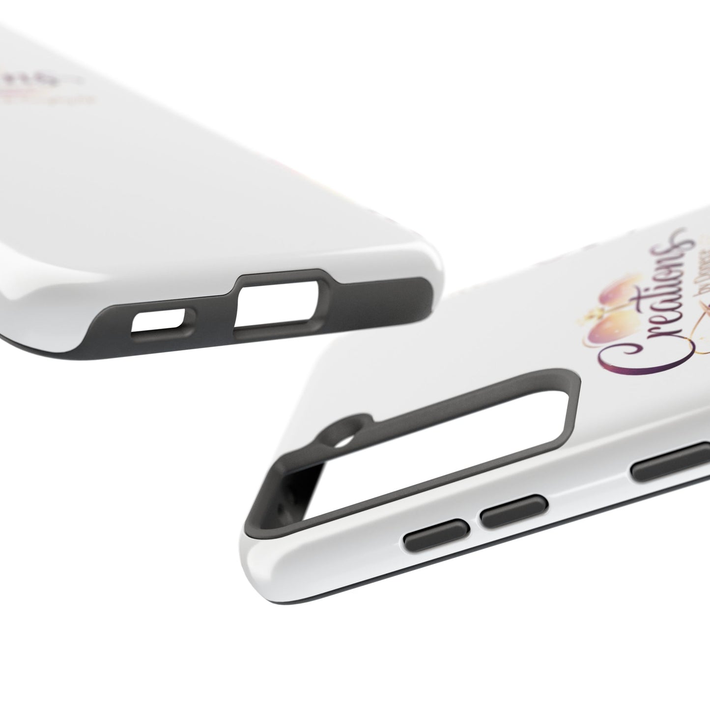 Creations by Donece Soft-Touch Tough Phone Case — Faith-Inspired Logo Protective Cover