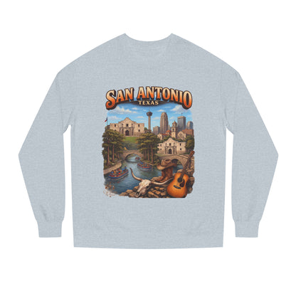 San Antonio Riverwalk Sweatshirt — Texas Travel Scenic Crewneck