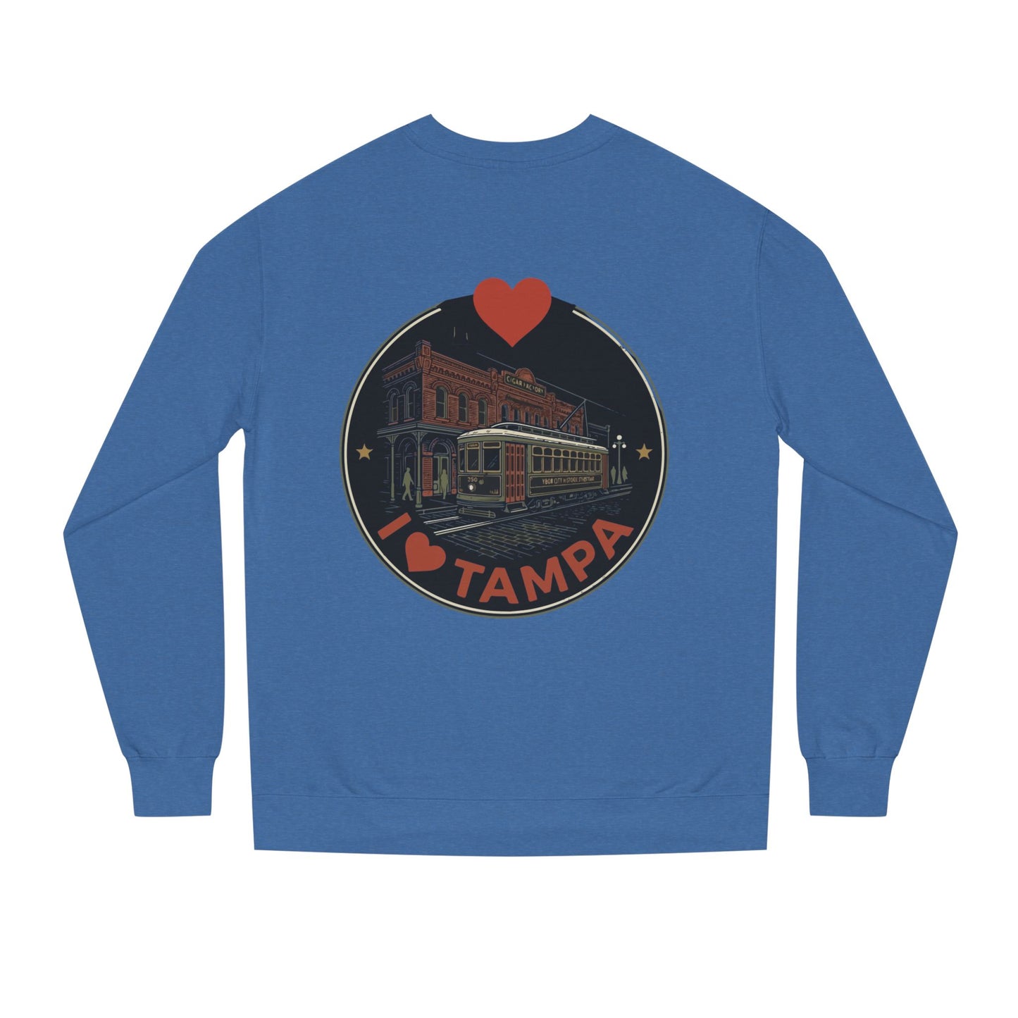 Tampa Sweatshirt — I  Tampa Vintage Streetcar Crewneck