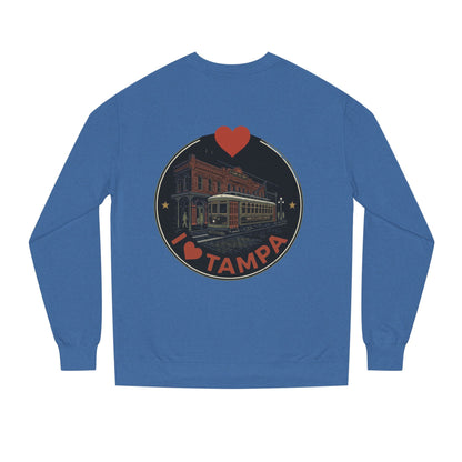 Tampa Sweatshirt — I  Tampa Vintage Streetcar Crewneck