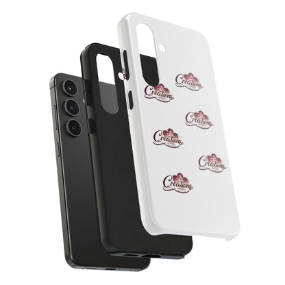 Logo Pattern Tough Phone Case — Creations Repeat Design