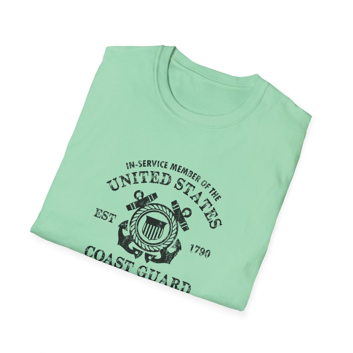 In-Service Member of the United States EST 1790 Coast Guard T-Shirt