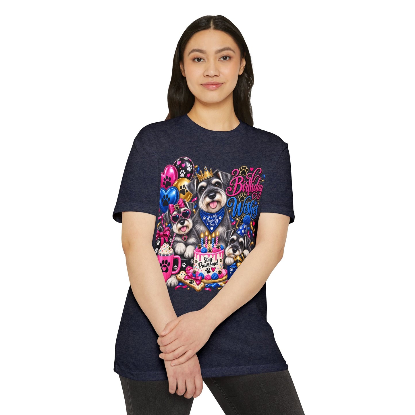 Birthday Wishes Schnauzer T-Shirt