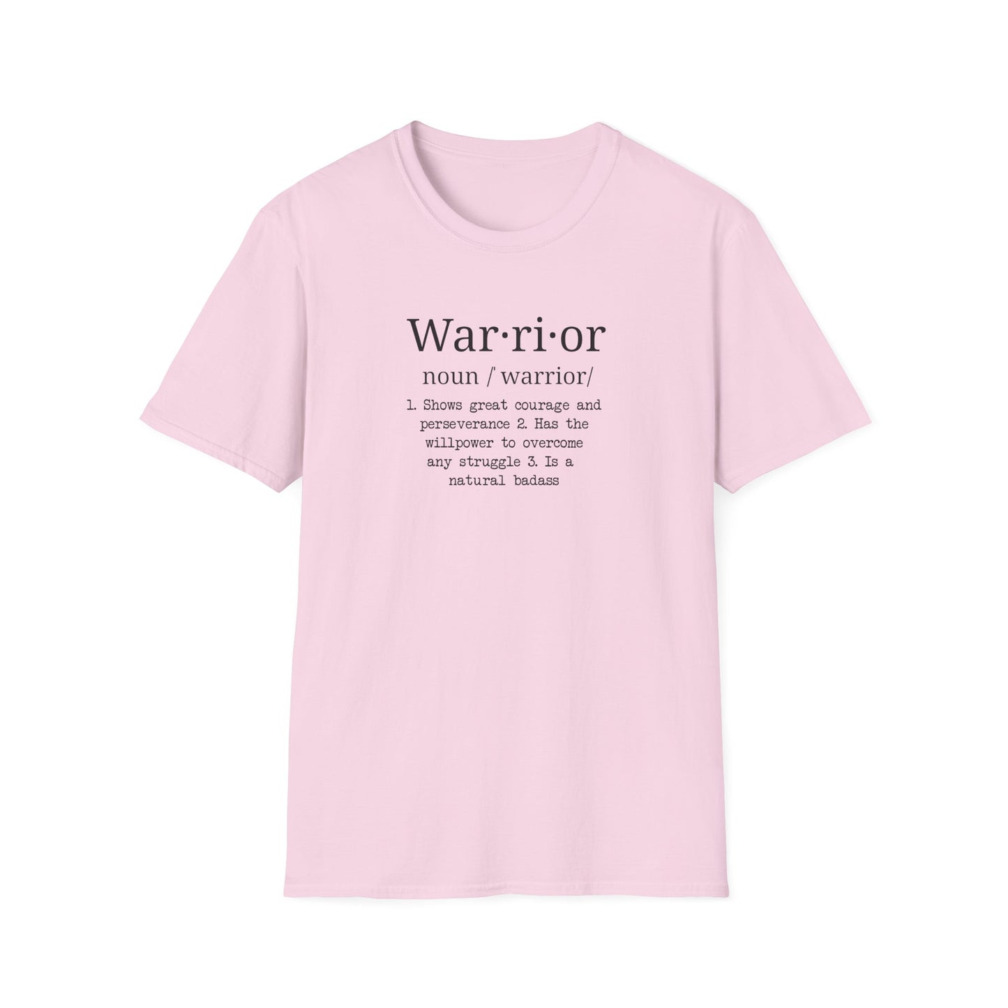 Warrior Definition T-Shirt