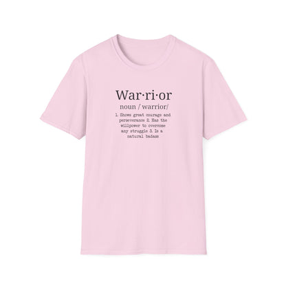 Warrior Definition T-Shirt