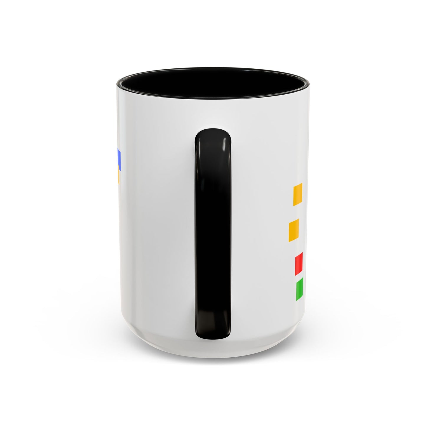 Autism Warrior Accent Coffee Mug – Bold Puzzle Pieces, Proud. Strong. Unique. (11/15oz)
