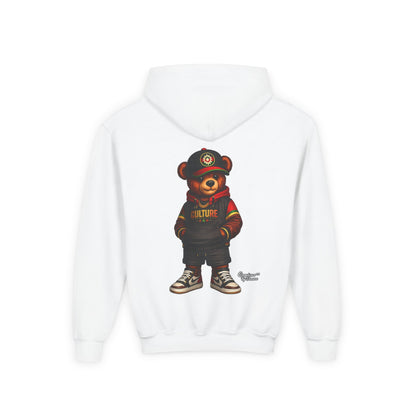 Kids Bear Hoodie — Streetwear Teddy Graphic Sweatshirt