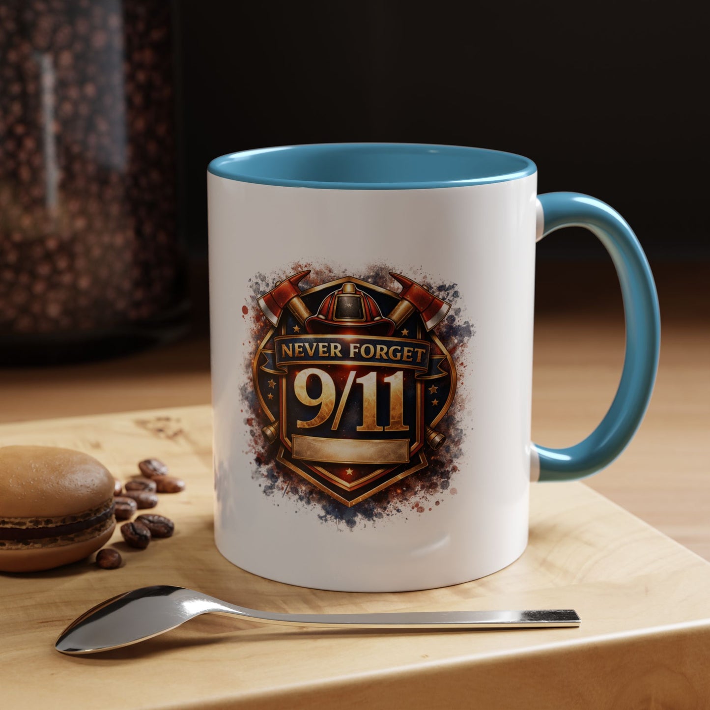 Never Forget 9/11 Memorial Coffee Mug