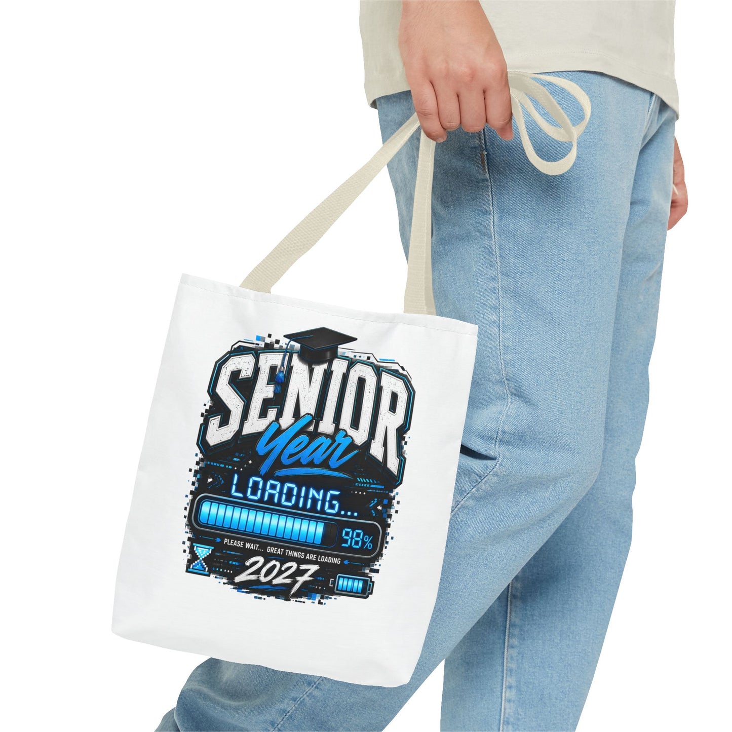 Senior Year Loading 2027 Tote Bag