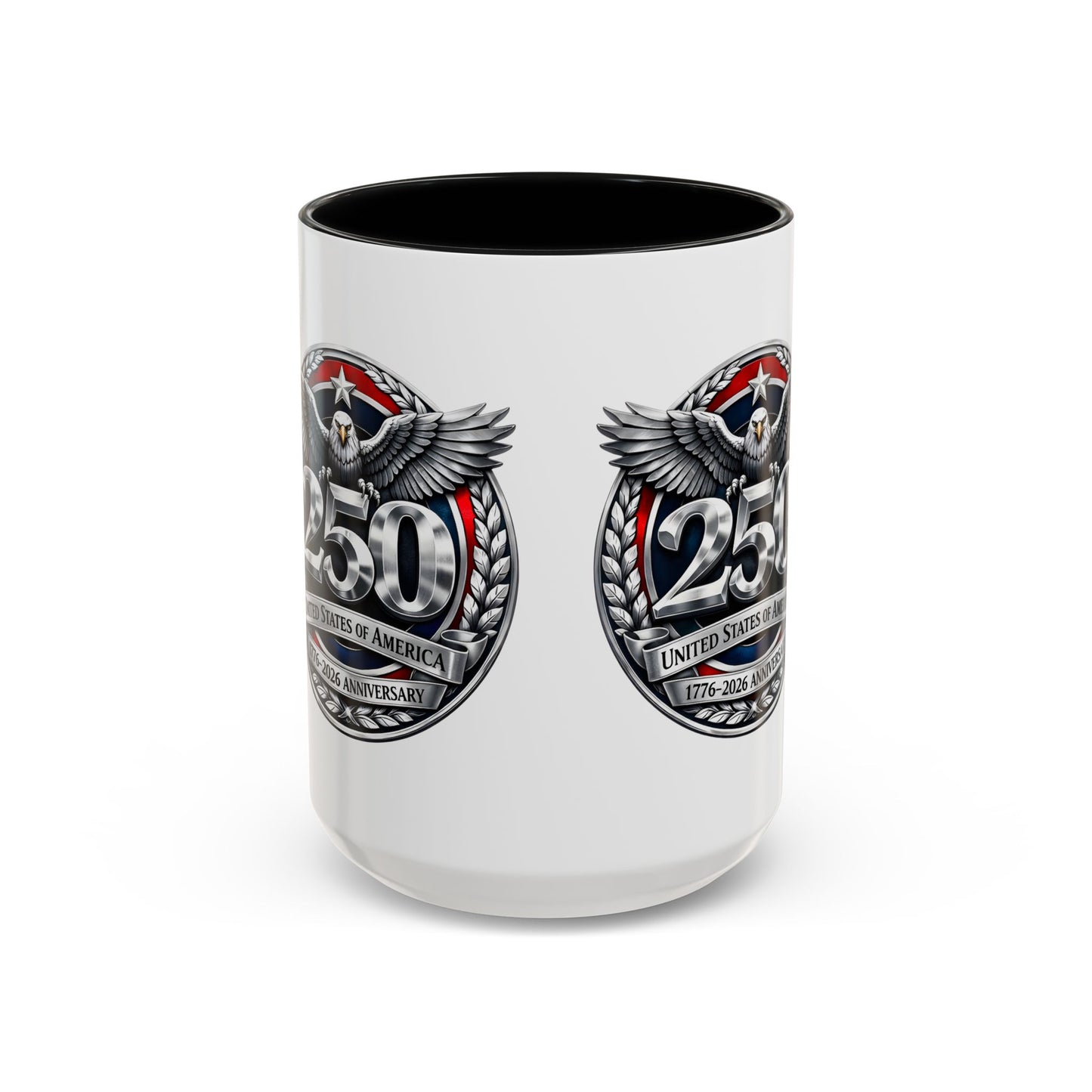 250th USA Bicentennial Eagle Coffee Mug — 1776–2026 Anniversary Accent Mug