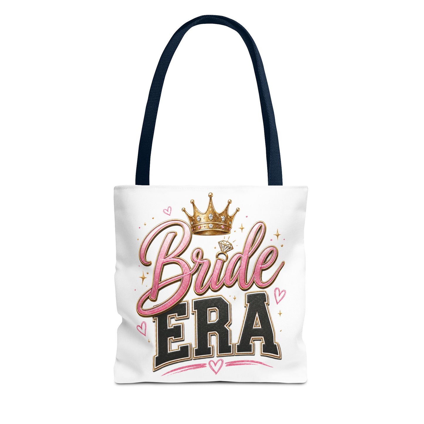 Bride Era Tote Bag — Bachelorette Bride Crown Tote for Bridal Shower & Wedding Weekend