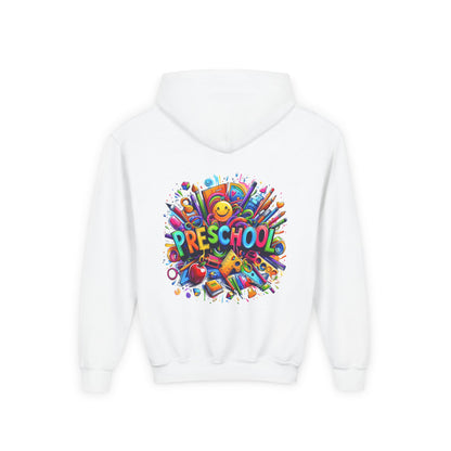 Preschool Kids Hoodie — Colorful Back-to-School Preschool Design