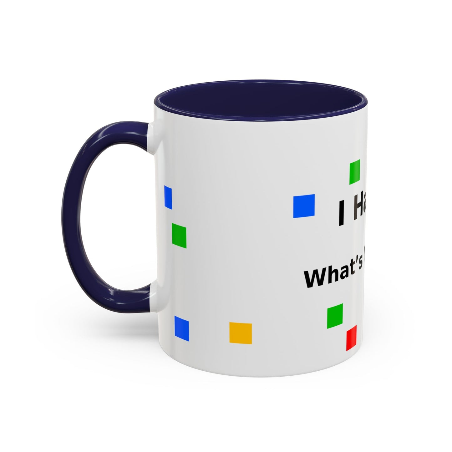 Autism Awareness Coffee Mug - "I Have Autism, What's Your Superpower?" Accent Mug
