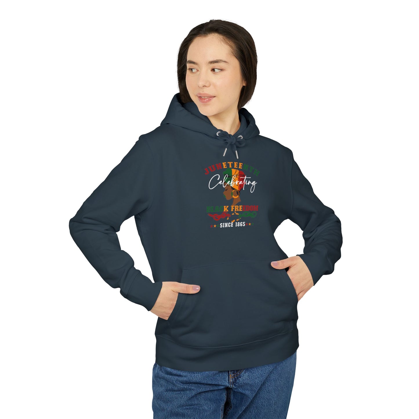 Juneteenth Celebration Hoodie — Black Freedom Since 1865