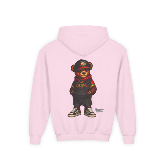 Kids Bear Hoodie — Streetwear Teddy Graphic Sweatshirt
